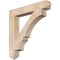Ekena Millwork Balboa Arts & Crafts Smooth Bracket, Douglas Fir, 5 1/2"W x 38"D x 38"H BKT06X38X38BOA03SDF - alternate 1